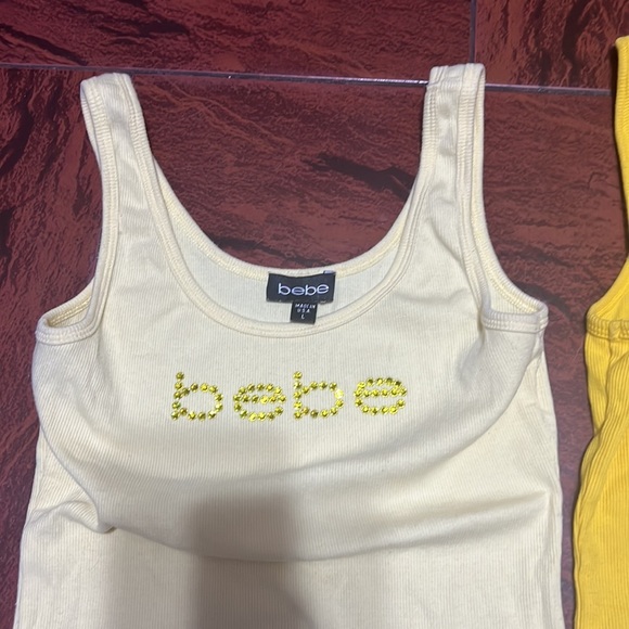 4 Bebe tank top bundle - Picture 4 of 5